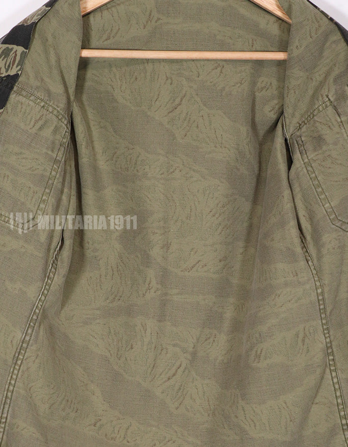 実物　Zig Zagパターン　タイガーストライプ　ジャケット　状態よい