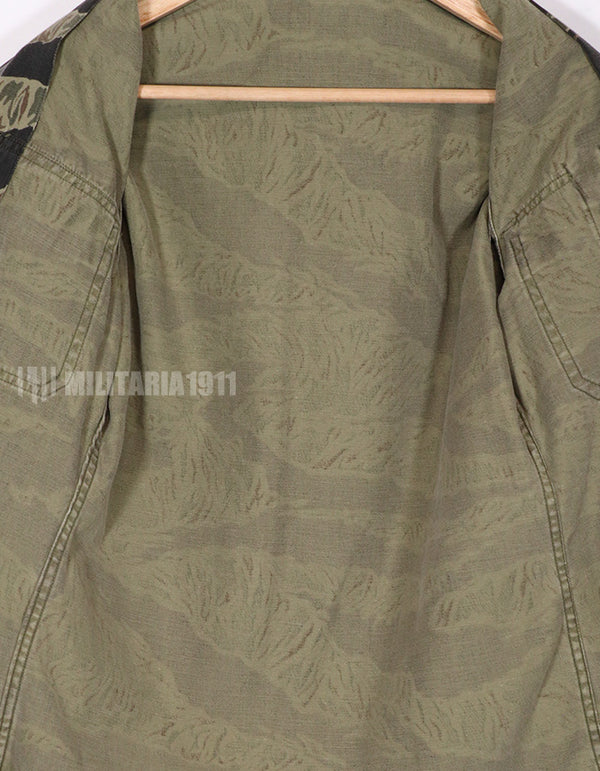 実物　Zig Zagパターン　タイガーストライプ　ジャケット　状態よい