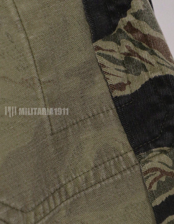 実物　Zig Zagパターン　タイガーストライプ　ジャケット　状態よい