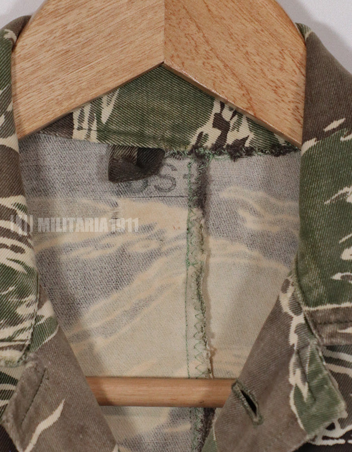 実物　沖縄タイガー　USカットジャケット　退色あり　白い印象あり　補修あり