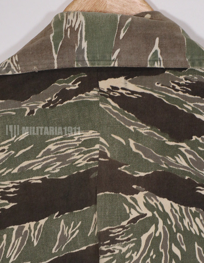 実物　沖縄タイガー　USカットジャケット　退色あり　白い印象あり　補修あり