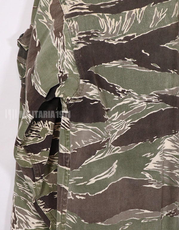 実物　沖縄タイガー　USカットジャケット　退色あり　白い印象あり　補修あり