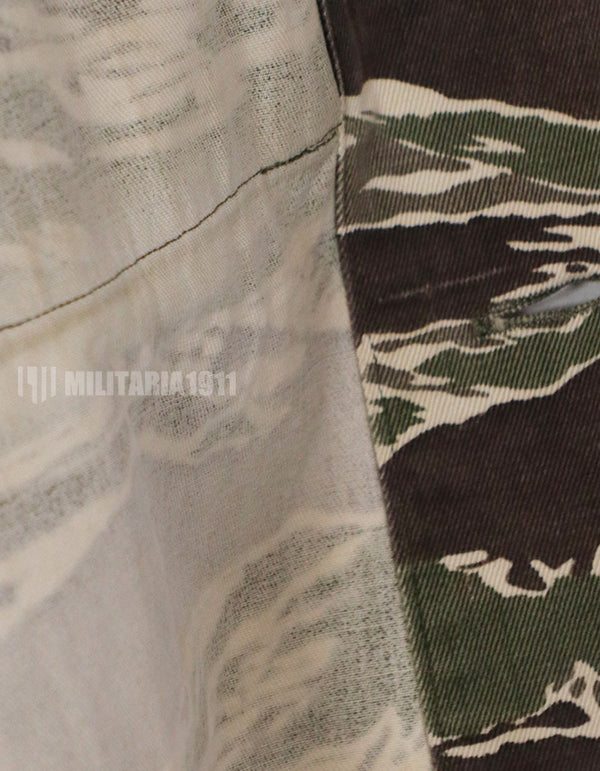 実物　沖縄タイガー　USカットジャケット　退色あり　白い印象あり　補修あり