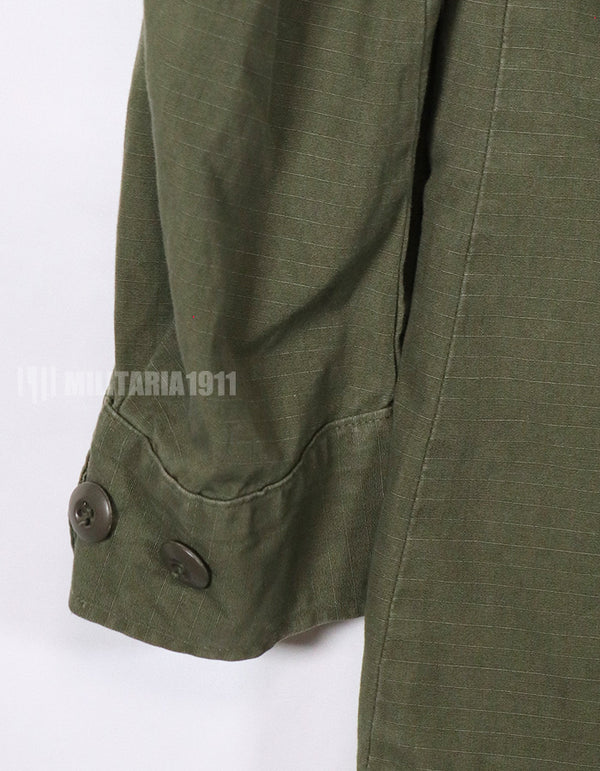 実物　1968年製 4th Model ジャングルファティーグ　ジャケット　汚れあり　パッチ付き