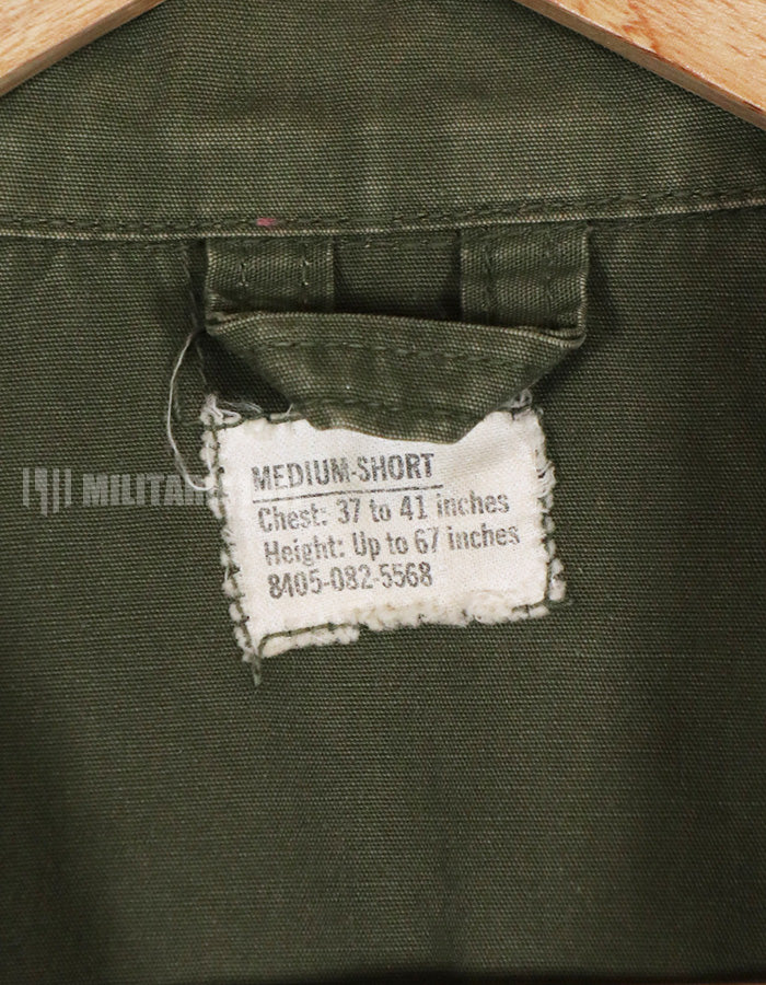 実物　1967年製　3rd Model ジャングルファティーグ　ジャケット　USAF M-S 中古品