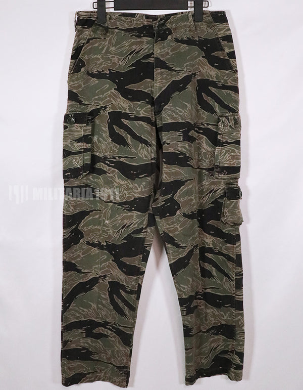 実物　シルバータイガーストライプ　USカット　サイズスタンプ　判別不可　パンツ