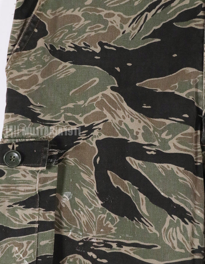 実物　シルバータイガーストライプ　USカット　サイズスタンプ　判別不可　パンツ