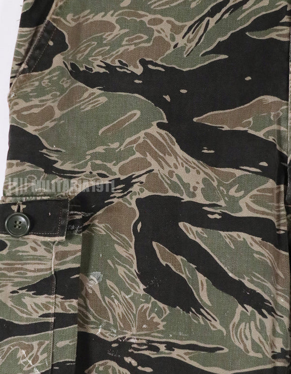 実物　シルバータイガーストライプ　USカット　サイズスタンプ　判別不可　パンツ