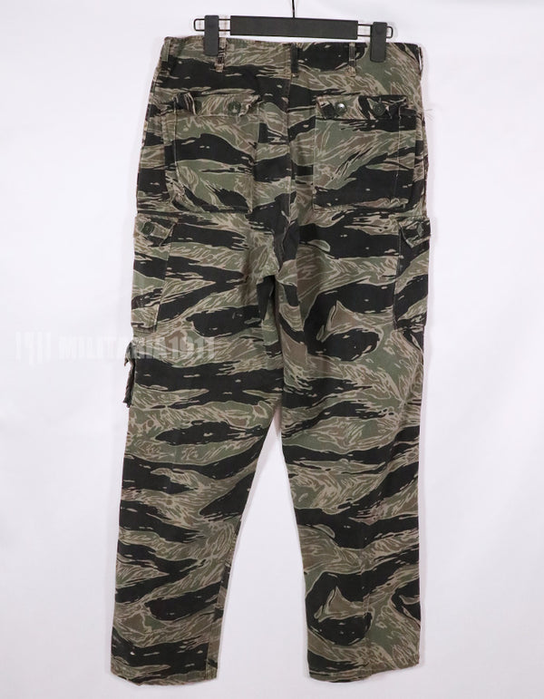 実物　シルバータイガーストライプ　USカット　サイズスタンプ　判別不可　パンツ