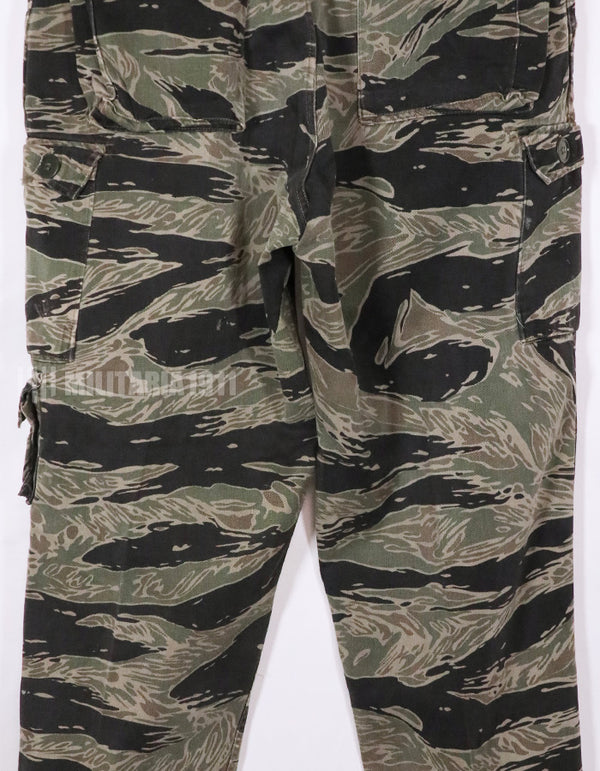 実物　シルバータイガーストライプ　USカット　サイズスタンプ　判別不可　パンツ