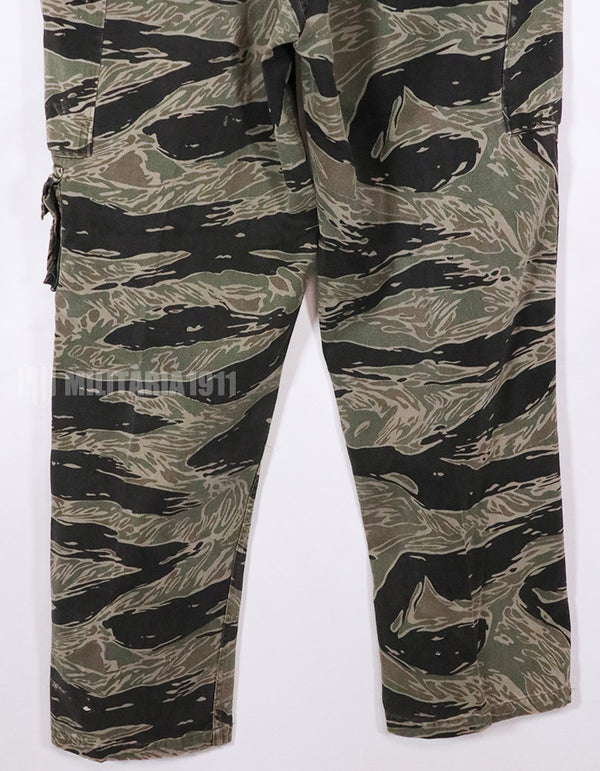 実物　シルバータイガーストライプ　USカット　サイズスタンプ　判別不可　パンツ