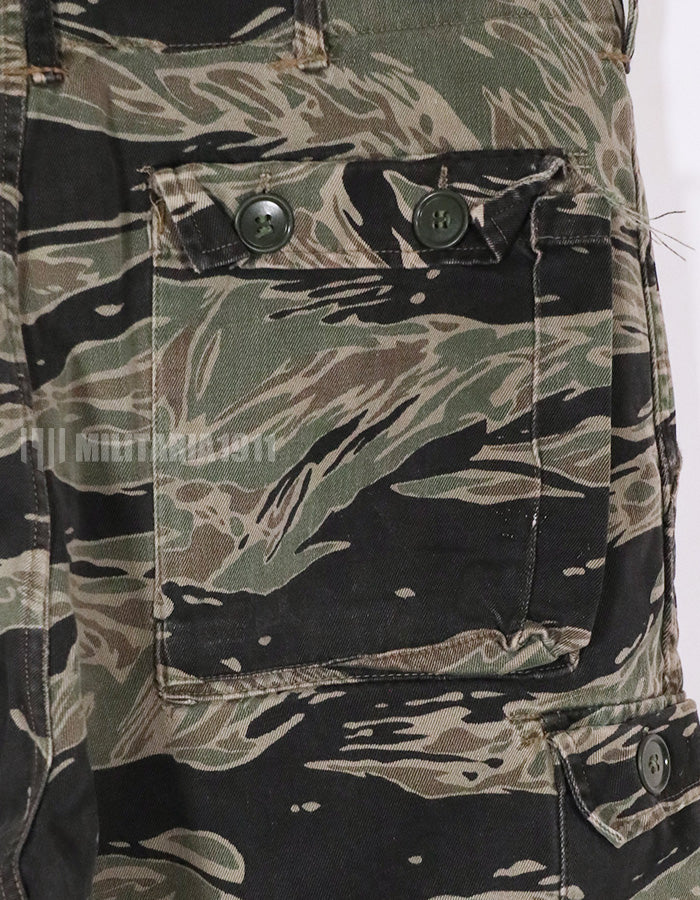 実物　シルバータイガーストライプ　USカット　サイズスタンプ　判別不可　パンツ