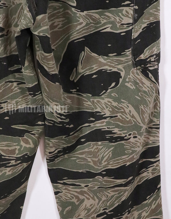 実物　シルバータイガーストライプ　USカット　サイズスタンプ　判別不可　パンツ