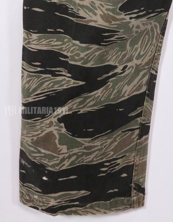 実物　シルバータイガーストライプ　USカット　サイズスタンプ　判別不可　パンツ