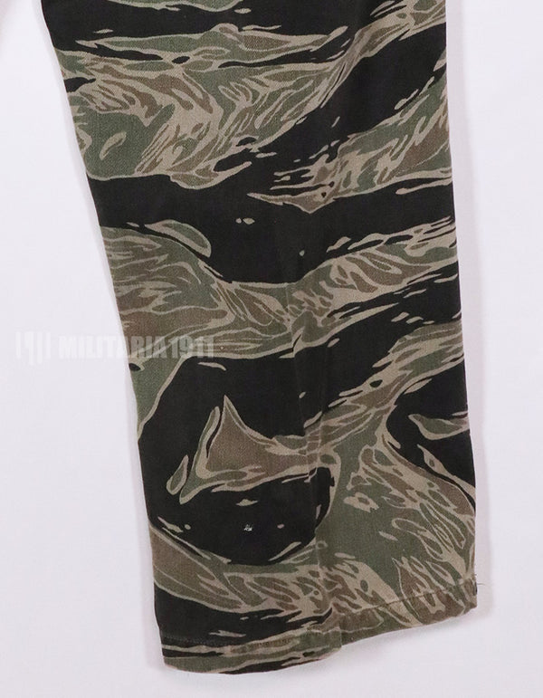 実物　シルバータイガーストライプ　USカット　サイズスタンプ　判別不可　パンツ