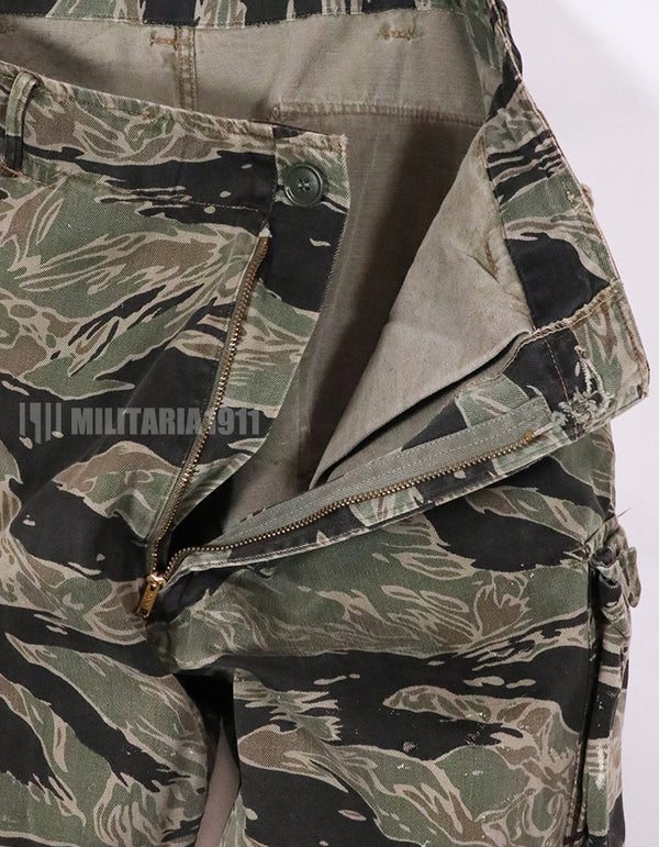 実物　シルバータイガーストライプ　USカット　サイズスタンプ　判別不可　パンツ