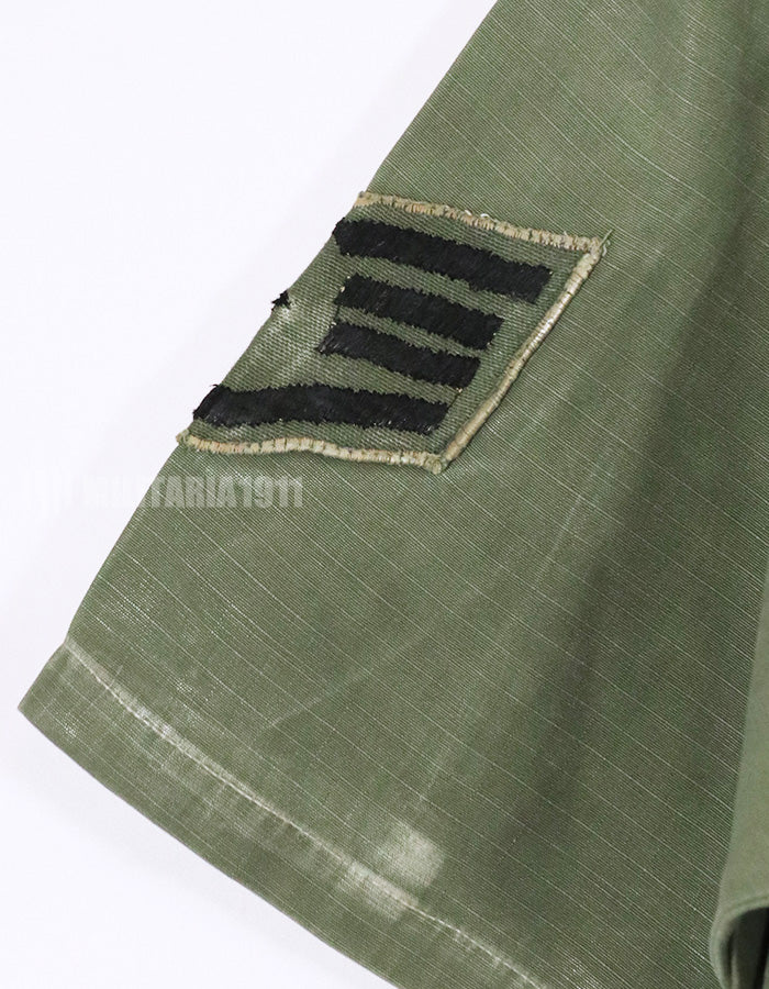 実物　1968年製　4th Model USAF ジャングルファティーグ　半袖カスタム&身幅カスタム　中古品