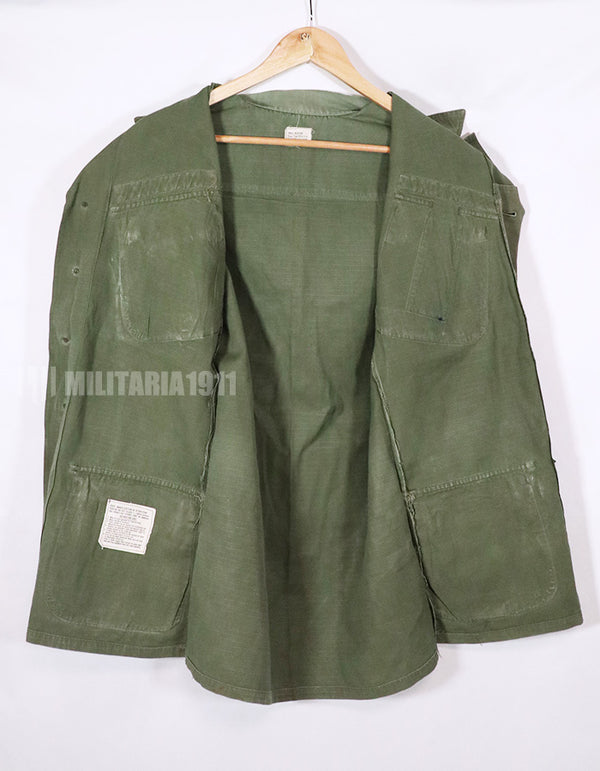 実物　1968年製　4th Model USAF ジャングルファティーグ　半袖カスタム&身幅カスタム　中古品