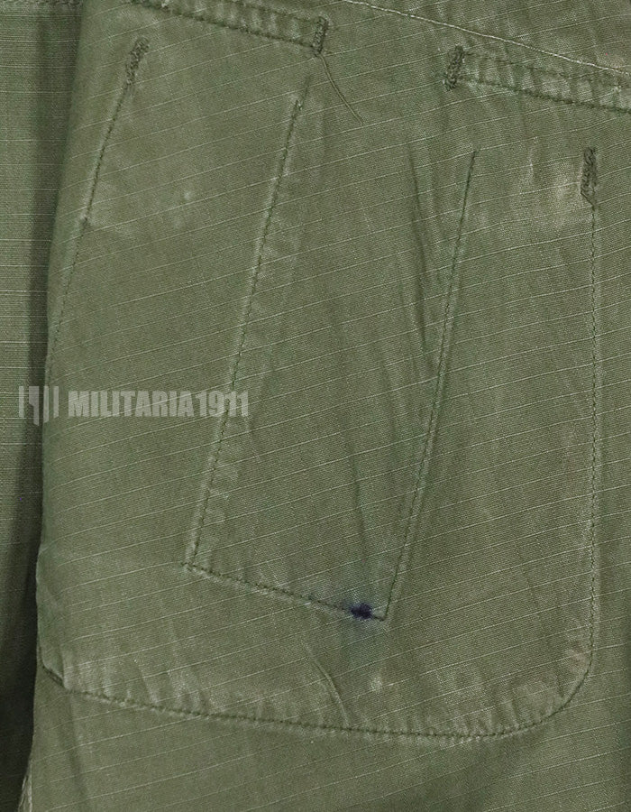 実物　1968年製　4th Model USAF ジャングルファティーグ　半袖カスタム&身幅カスタム　中古品