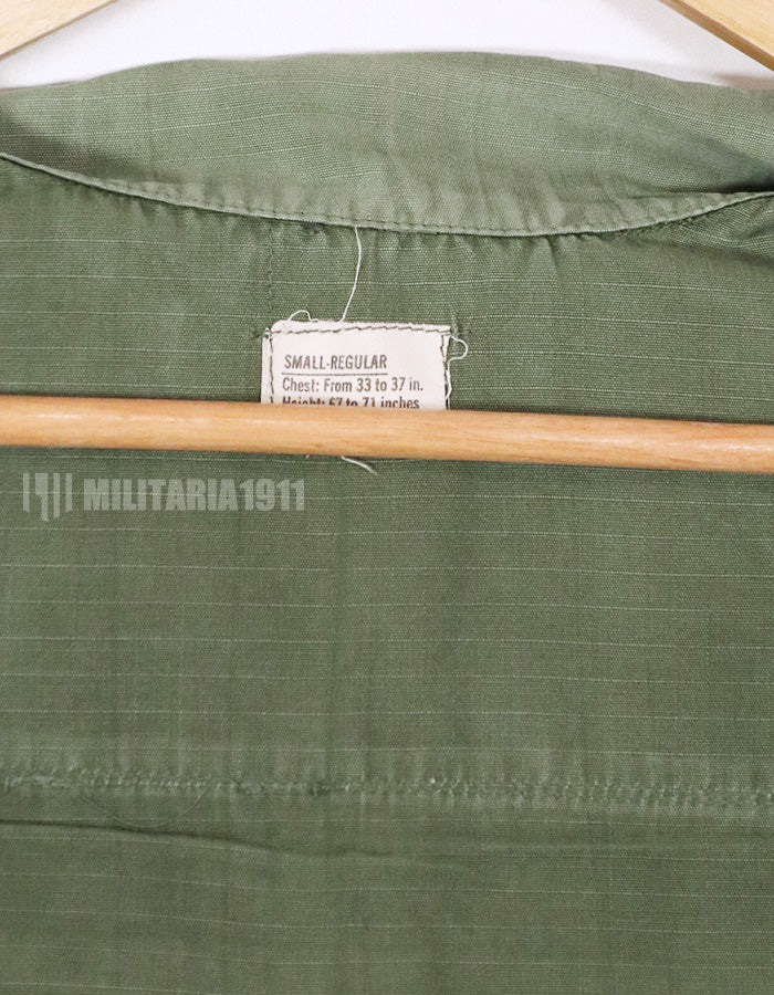 実物　1968年製　4th Model USAF ジャングルファティーグ　半袖カスタム&身幅カスタム　中古品