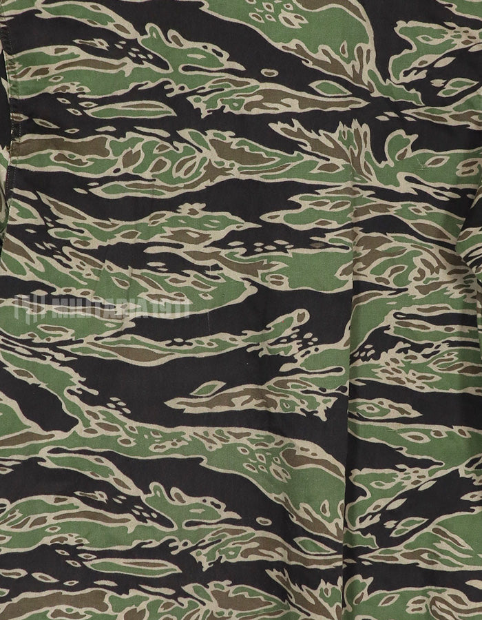 実物　レイトウォーパターン　タイガーストライプ　パッチ後付け　US-S　中古品