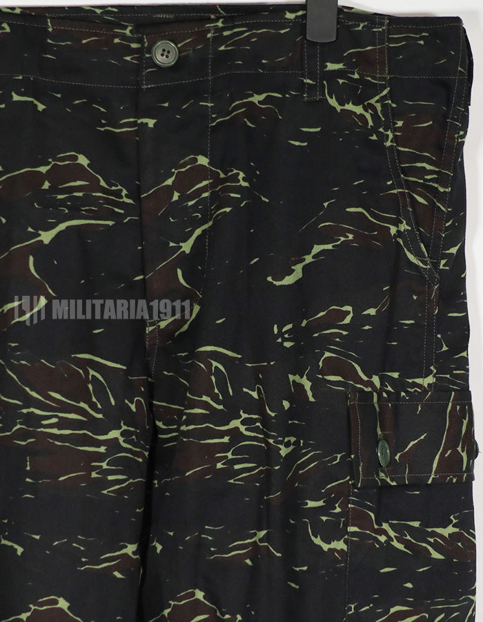 実物　1970年代　タイ製　タイガーストライプ　シャドウタイガー　パンツ　未使用品　B