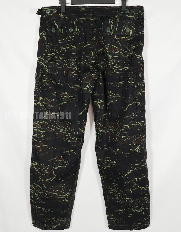 実物　1970年代　タイ製　タイガーストライプ　シャドウタイガー　パンツ　未使用品　B