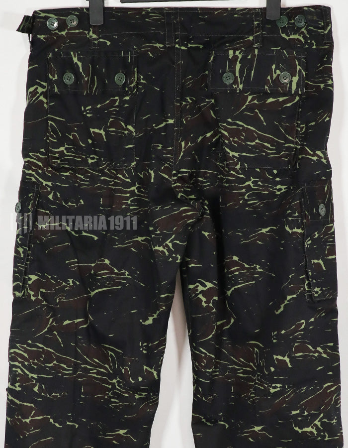 実物　1970年代　タイ製　タイガーストライプ　シャドウタイガー　パンツ　未使用品　B