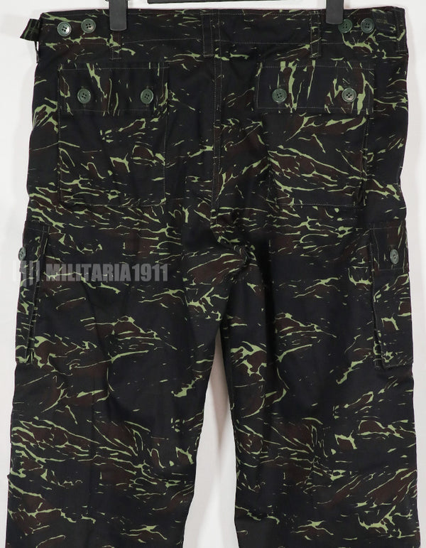 実物　1970年代　タイ製　タイガーストライプ　シャドウタイガー　パンツ　未使用品　B