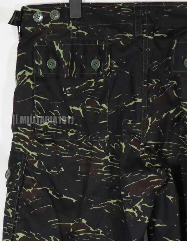 実物　1970年代　タイ製　タイガーストライプ　シャドウタイガー　パンツ　未使用品　B