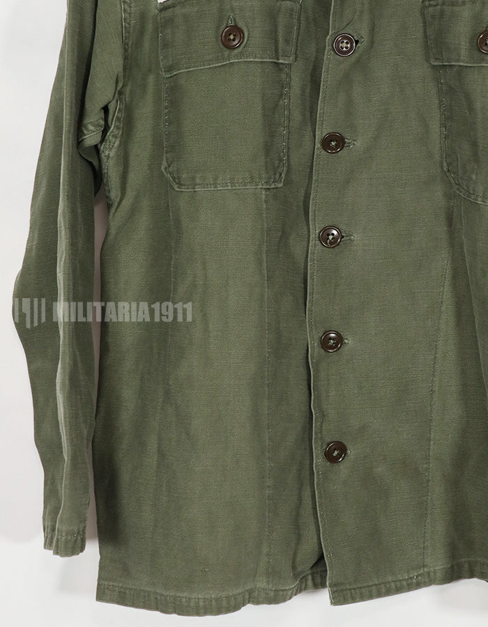 実物　初期 OG-107　ユーティリティシャツ　特殊部隊パッチ付き　退色あり　中古品