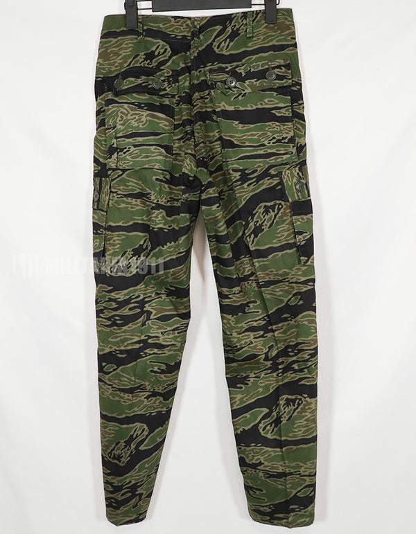 実物　レイトウォーパターン　タイガーストライプ　パンツ　A-M ほぼ未使用品　ライトウェイト
