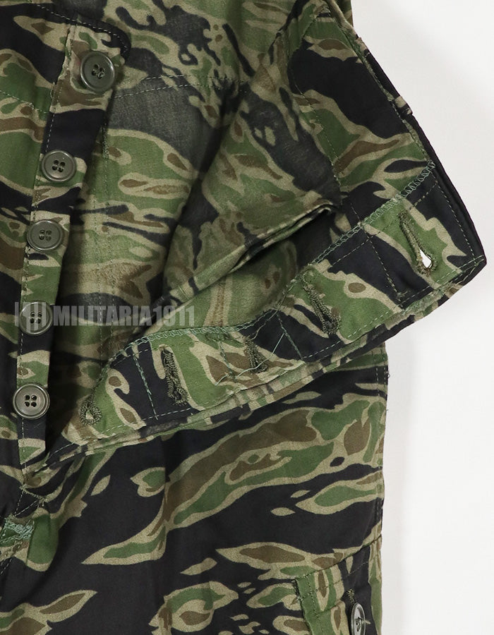 実物　レイトウォーパターン　タイガーストライプ　パンツ　A-M ほぼ未使用品　ライトウェイト