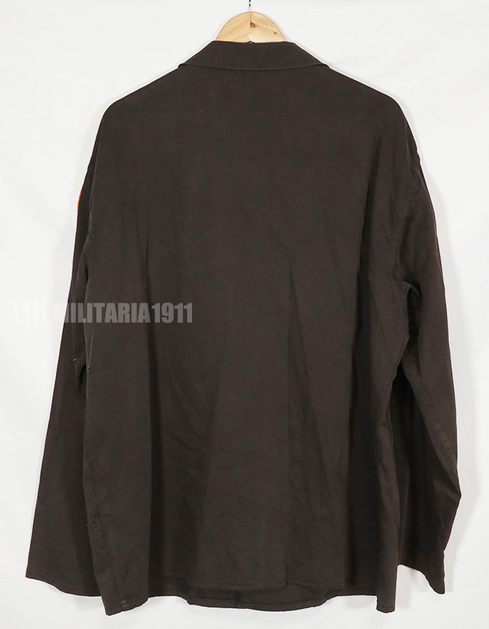 レプリカ　MACV SOG　1-0 ブラックジャケット　直接刺繍　古いレプリカ　中古品