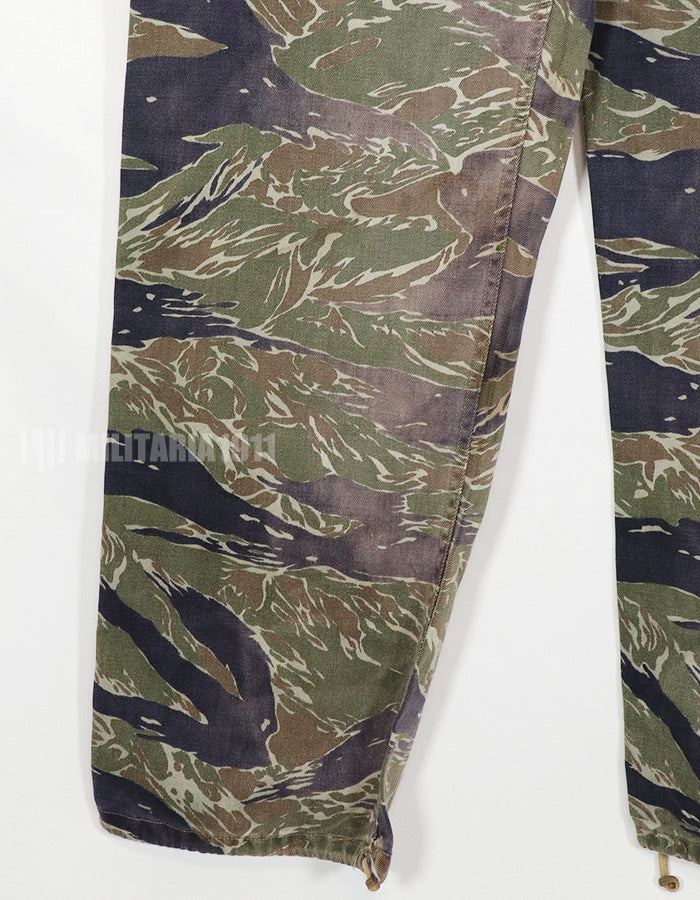 実物　シルバータイガーストライプ　退色強い　Asian Cut 中古品　汚れあり