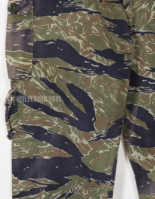 実物　シルバータイガーストライプ　退色強い　Asian Cut 中古品　汚れあり