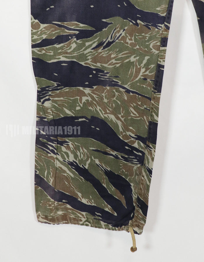 実物　シルバータイガーストライプ　退色強い　Asian Cut 中古品　汚れあり