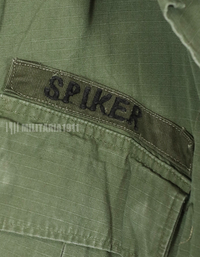 実物　1968年製　4th Model ジャングルファティーグ　ジャケット　USAF 中古品