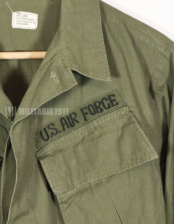 実物　1969年製　4th Model ジャングルファティーグ　ジャケット S-L　USAF