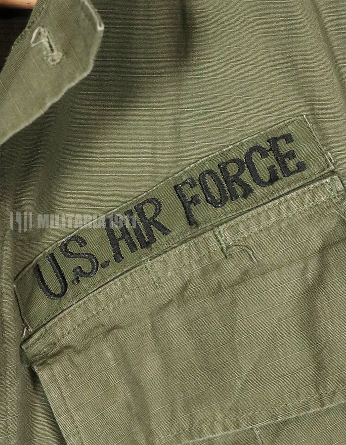 実物　1969年製　4th Model ジャングルファティーグ　ジャケット S-L　USAF