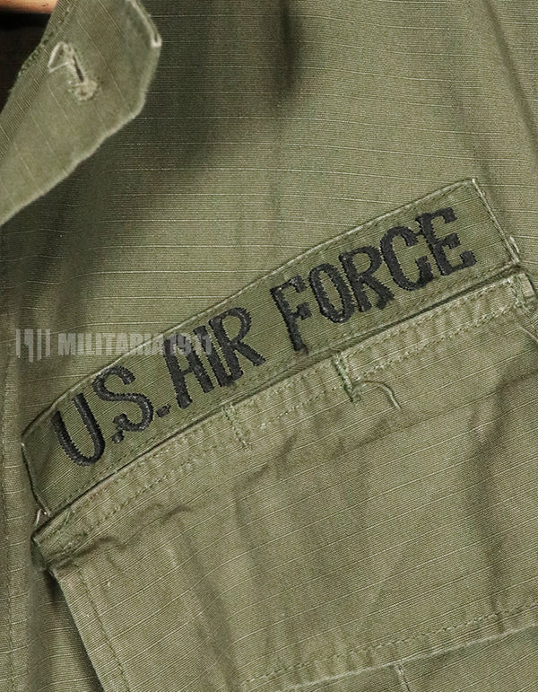 実物　1969年製　4th Model ジャングルファティーグ　ジャケット S-L　USAF