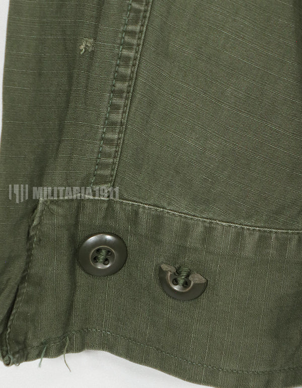 実物　4th Model USAF ジャングルファティーグ　ジャケット　S-S パッチ付き　中古品