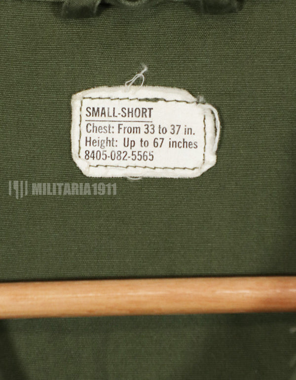 実物　2nd Model ジャングルファティーグ　ジャケット　S-S パッチ後付け　中古品