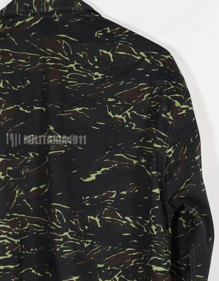 実物　実物　1970年代　タイ製　タイガーストライプ　シャドウタイガー　ジャケット　未使用品　A