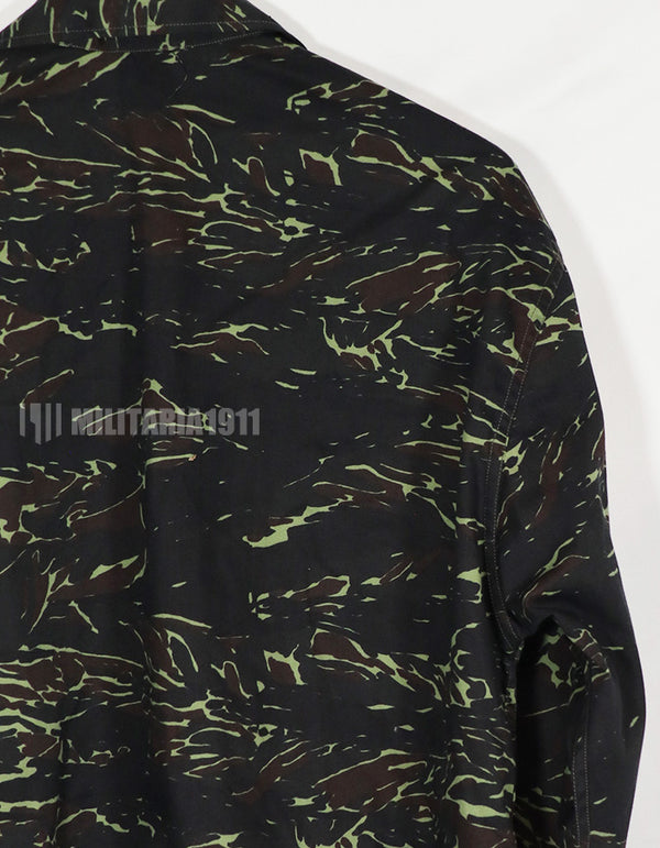 実物　実物　1970年代　タイ製　タイガーストライプ　シャドウタイガー　ジャケット　未使用品　A