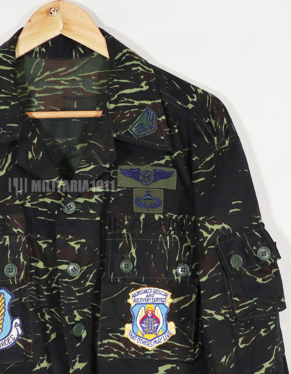 実物　実物　1970年代　タイ製　タイガーストライプ　シャドウタイガー　ジャケット　未使用品　B