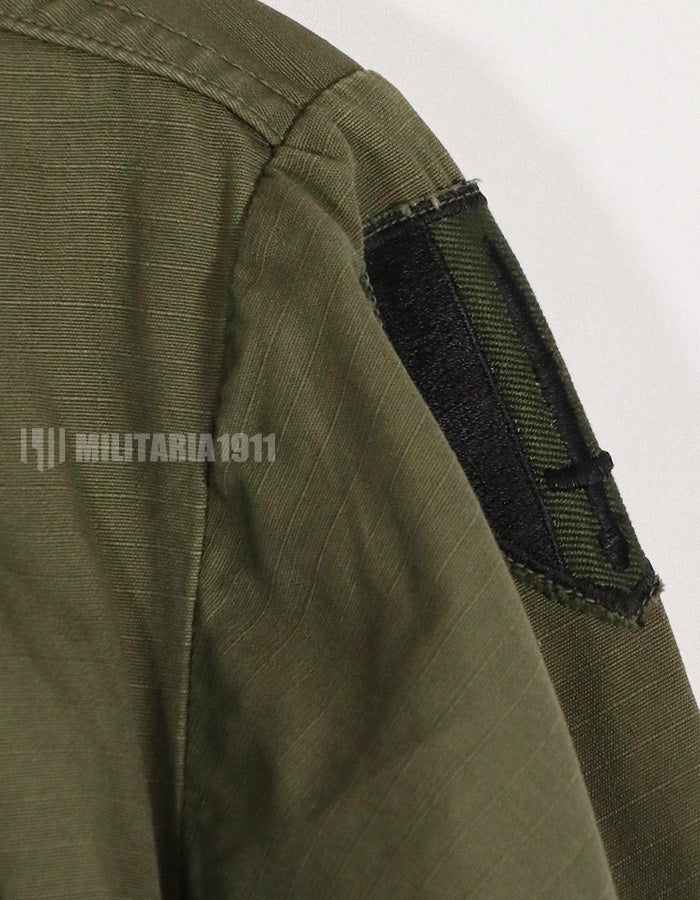 1970年製　直接刺繍　4th Model ジャングルファティーグ　ジャケット　X-S-S 中古品