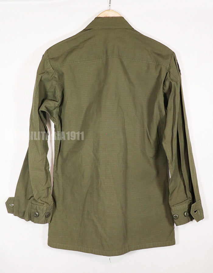 1970年製　直接刺繍　4th Model ジャングルファティーグ　ジャケット　X-S-S 中古品