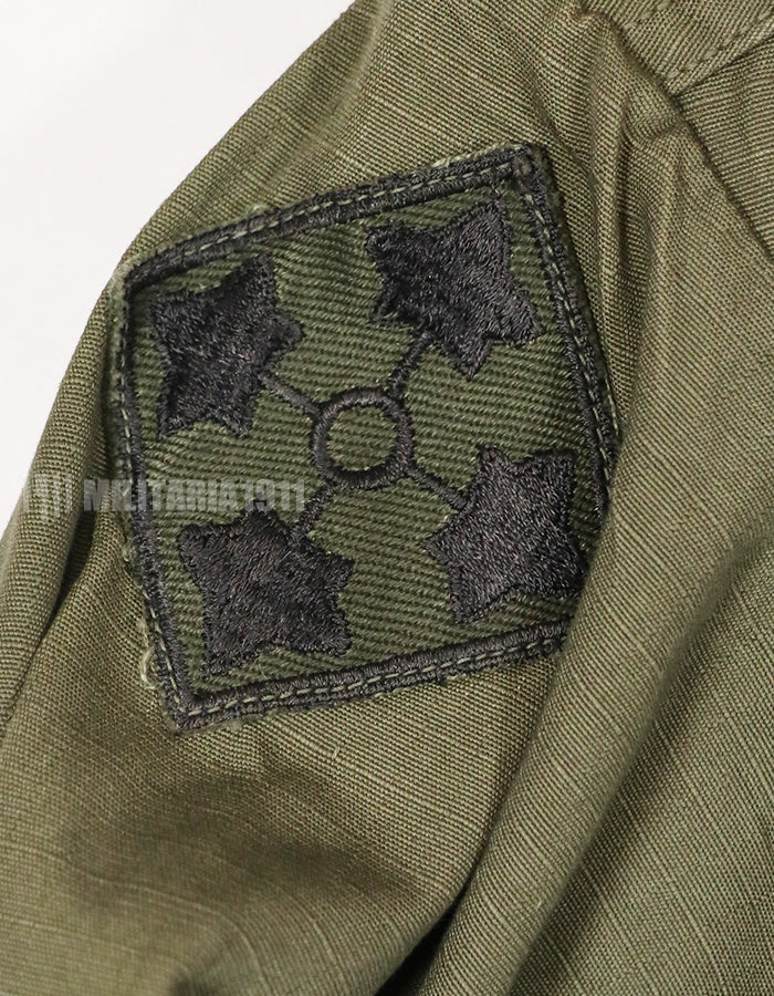 1970年製　直接刺繍　4th Model ジャングルファティーグ　ジャケット　X-S-S 中古品