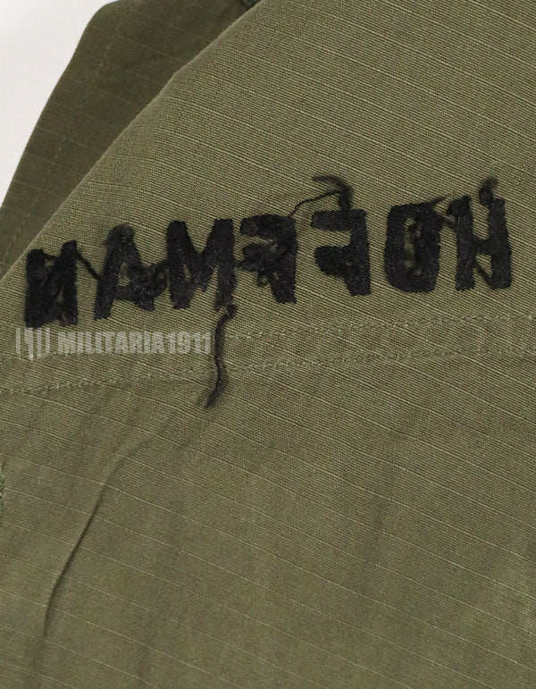 1970年製　直接刺繍　4th Model ジャングルファティーグ　ジャケット　X-S-S 中古品